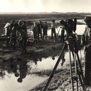 На съёмках фильма "Рождённый у моря" о городе Каспийске